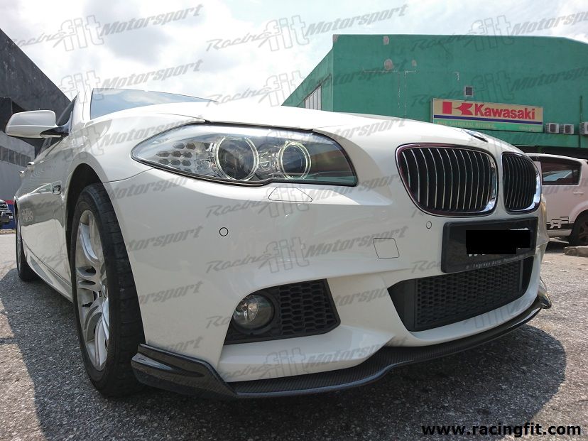 F10 5-Series Kelleners Style Front lip M Sport & M5 